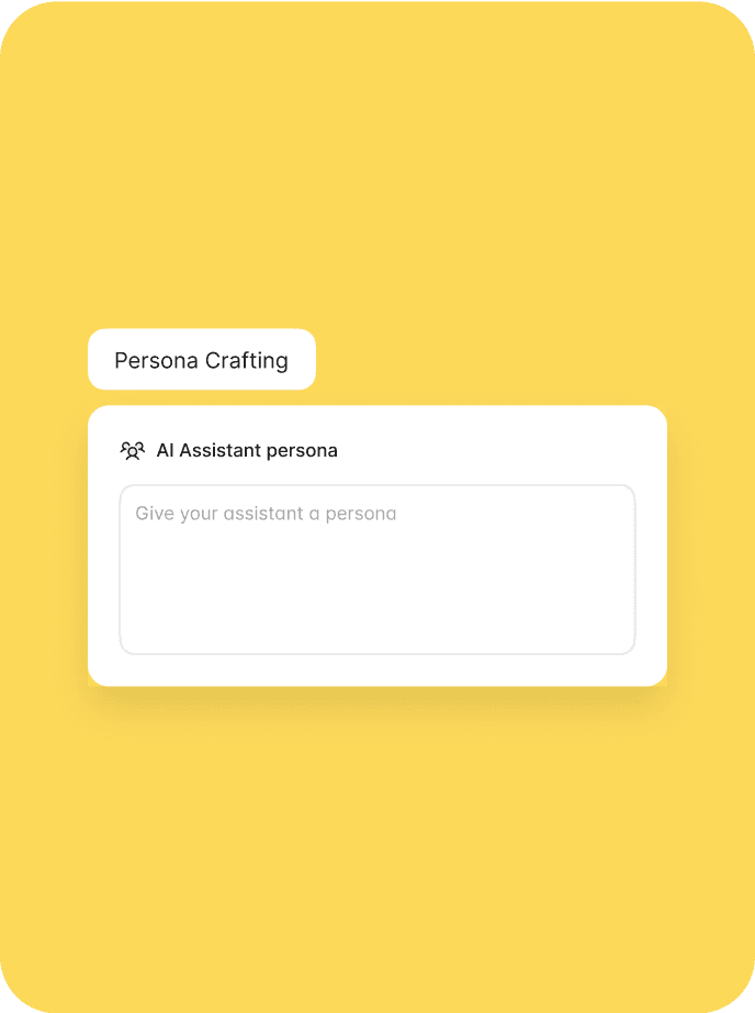 persona crafting