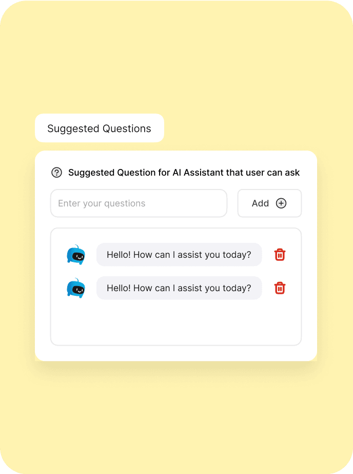 suggested questions