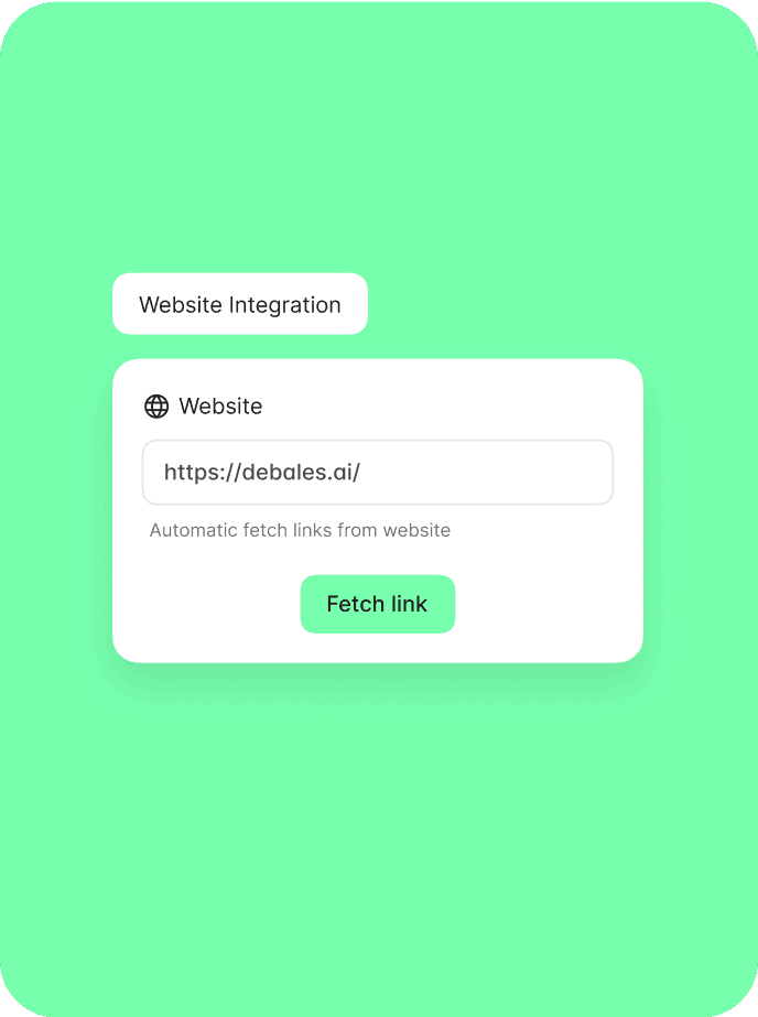Website Integration