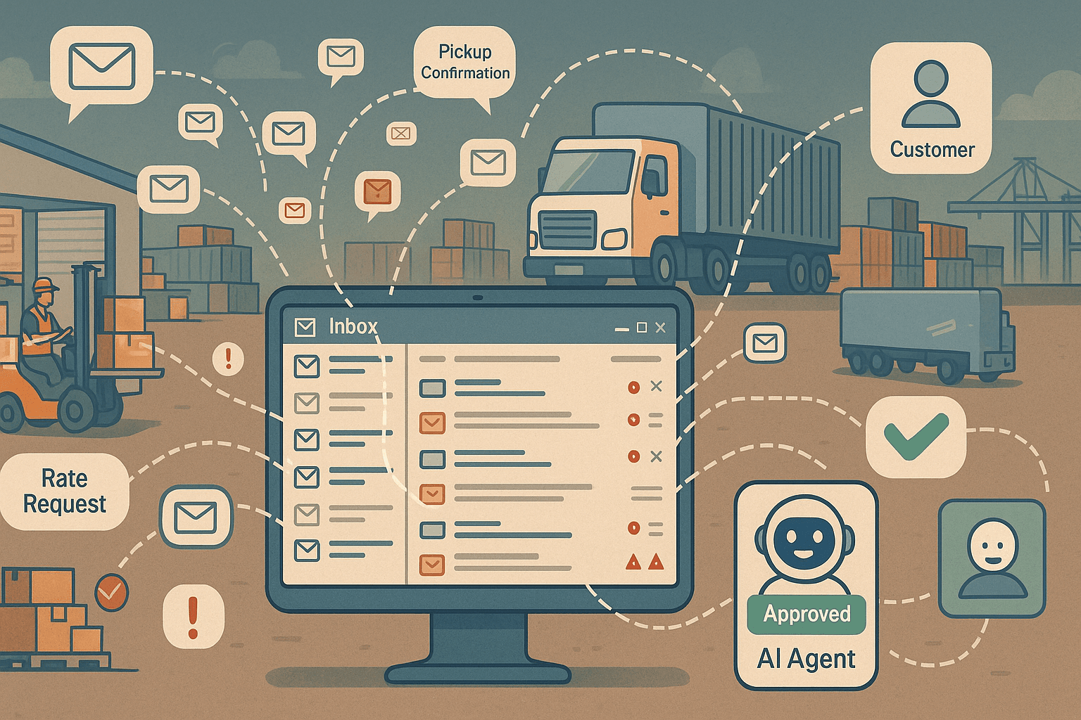 Why Logistics Still Runs on Email — And How AI Fixes It Fast