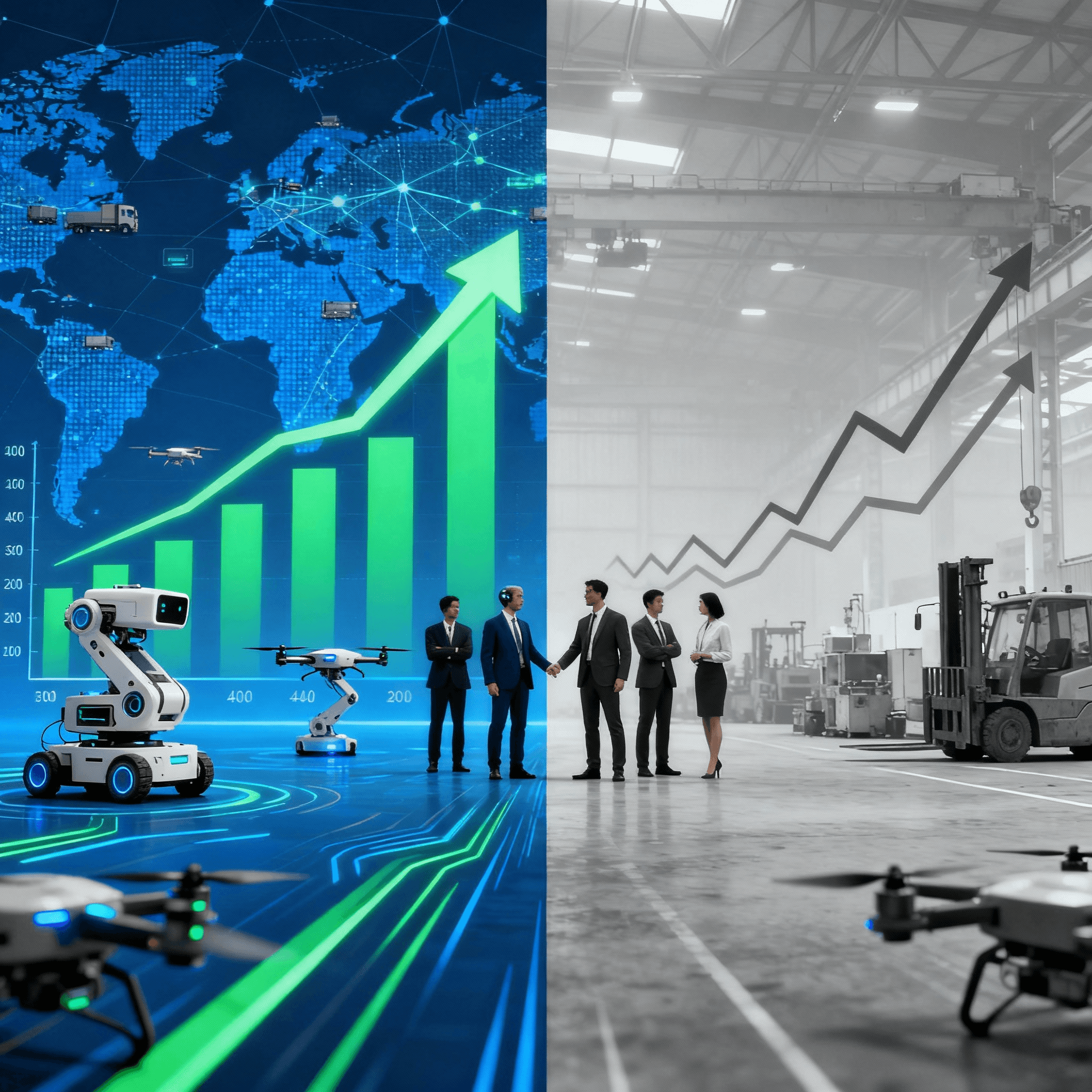 61% Revenue Gap: AI-Native vs. Traditional Logistics First-Movers