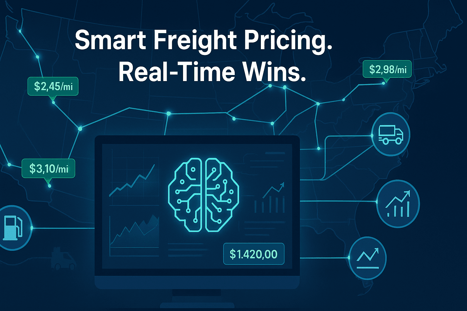AI Agents for Freight Pricing: Real-Time Quotes, Maximum Margins