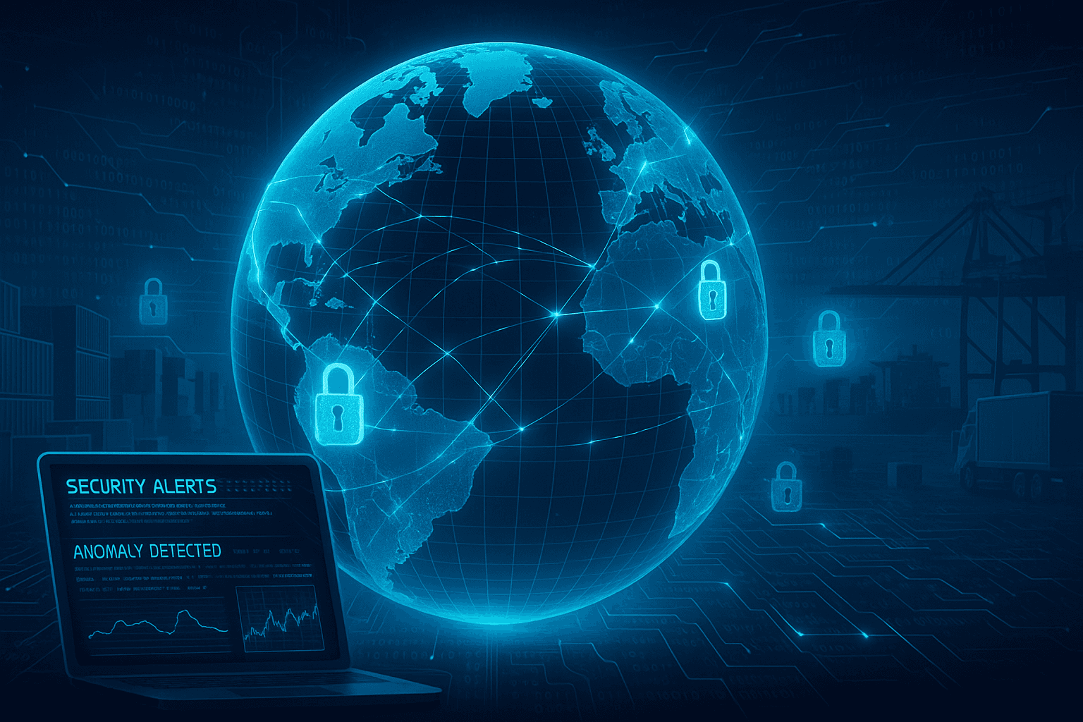 The AI-Secured Supply Chain: Protecting Logistics Data from Digital Threats