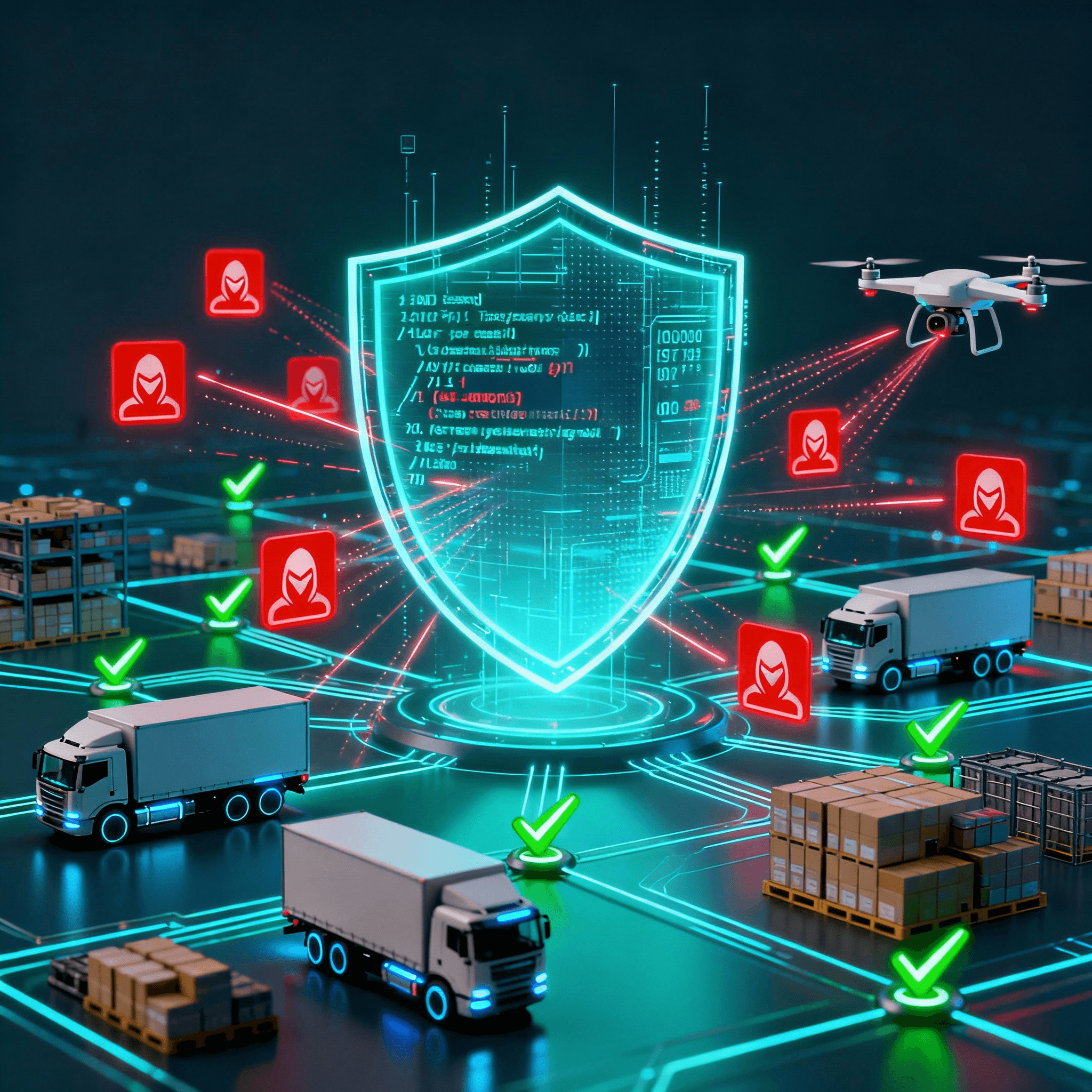 Securing Autonomous Supply Chains: AI Logistics Cybersecurity 2025