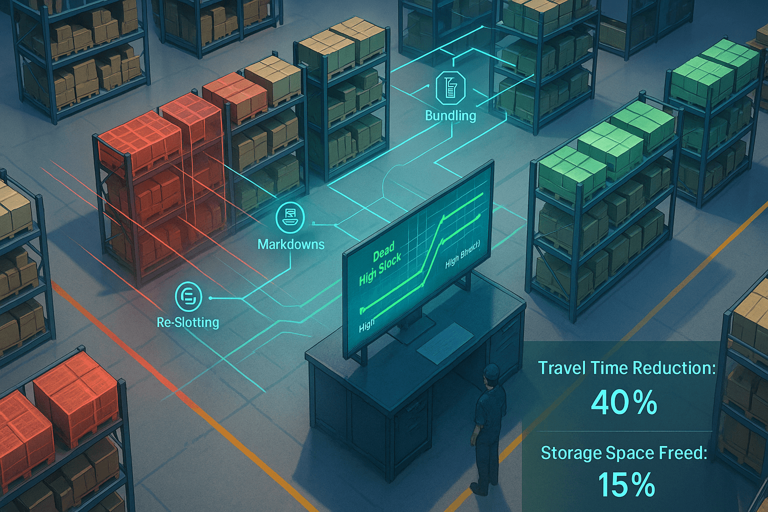 The Zero-Waste Warehouse: AI Solutions for Dead Stock and Layout Optimization