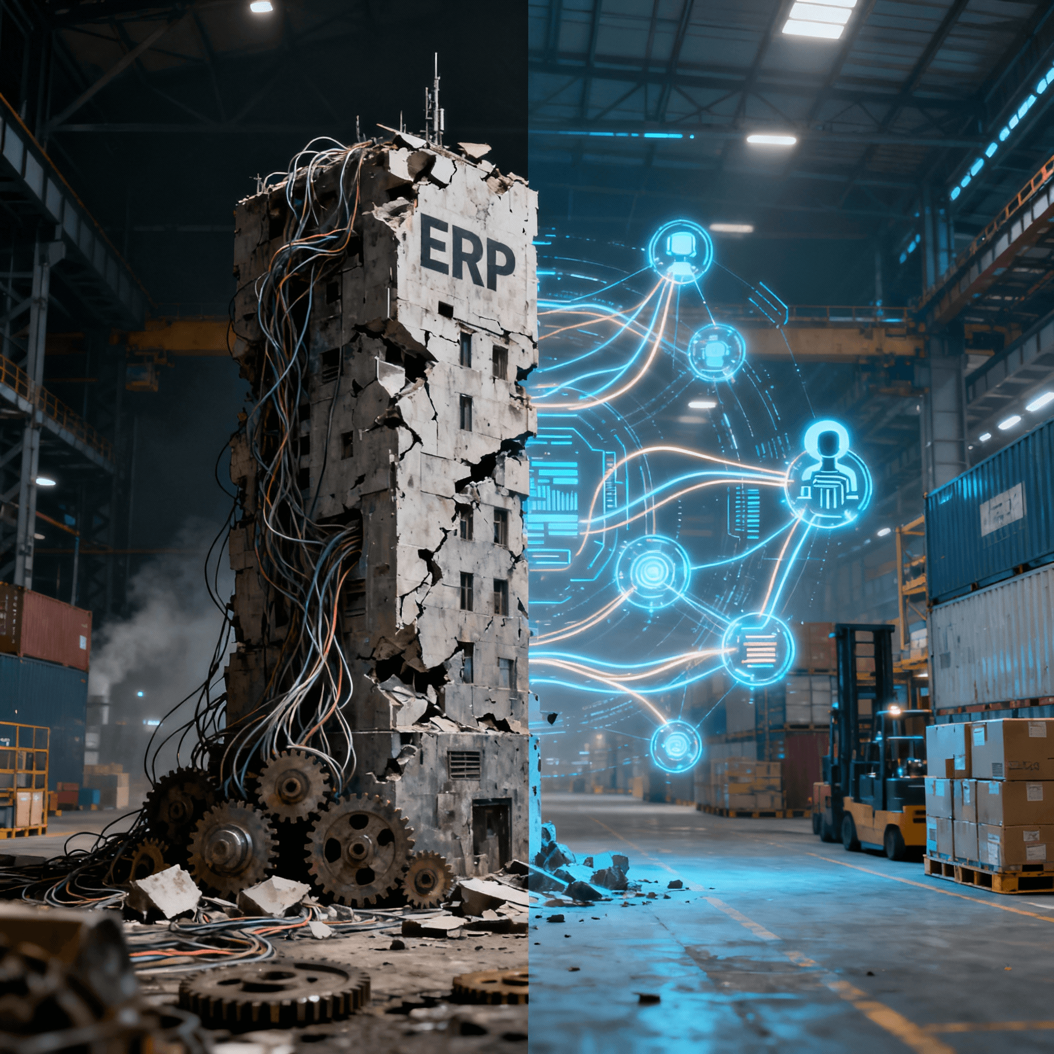 Post-ERP Era: AI Agents Replacing Monolithic Supply Chain Software