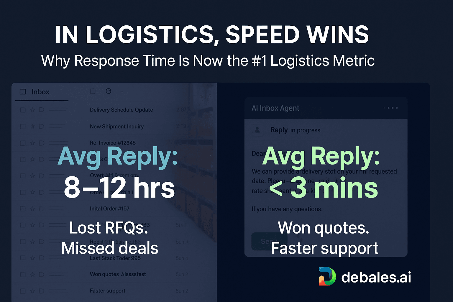 Why Response Time Now Rules Logistics