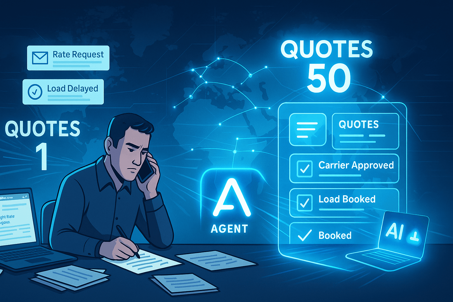 AI Freight Brokers: How Autonomous Agents Are Outperforming Humans