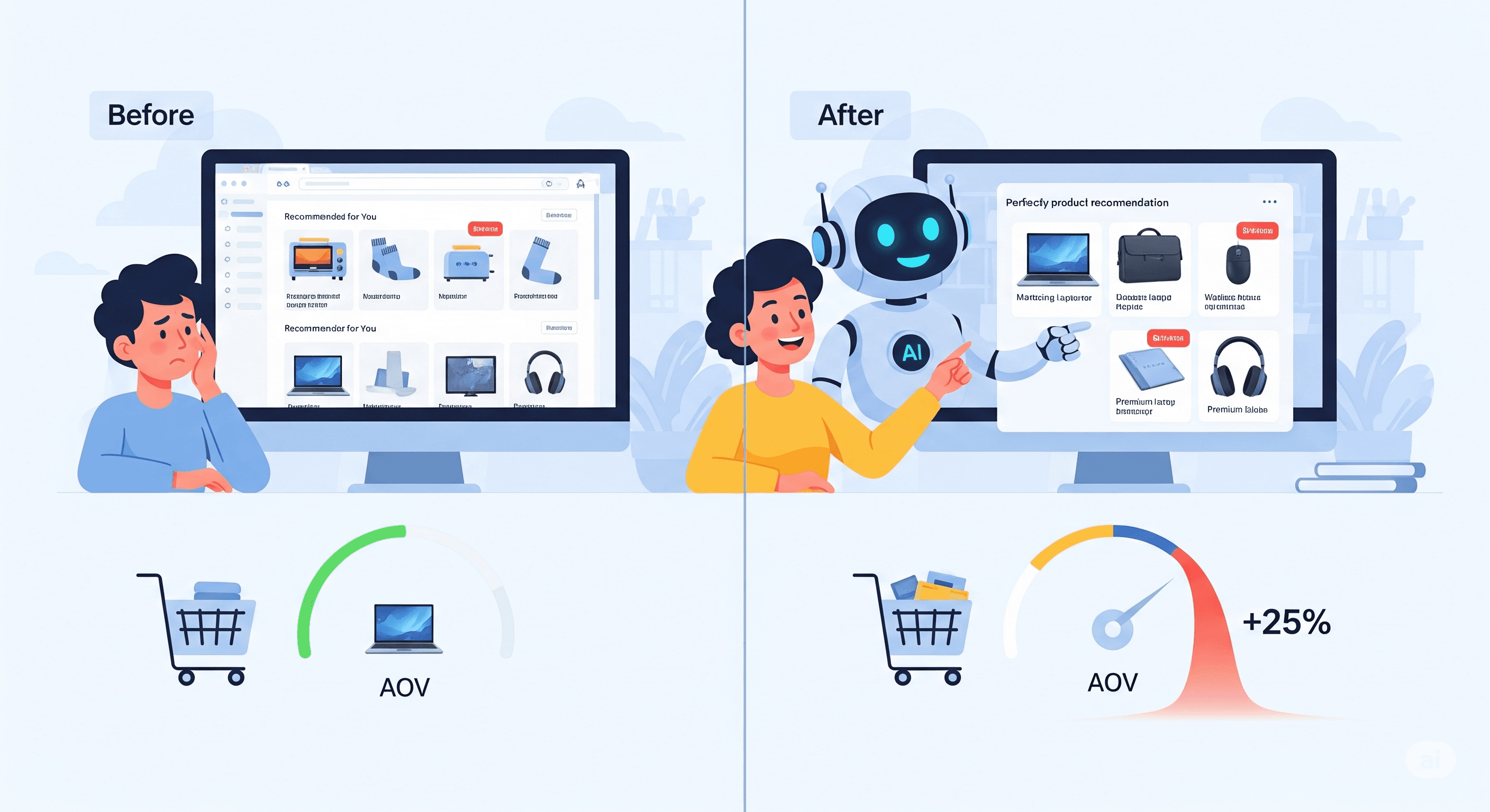Boost AOV 25% with AI Product Recommendations on Shopify