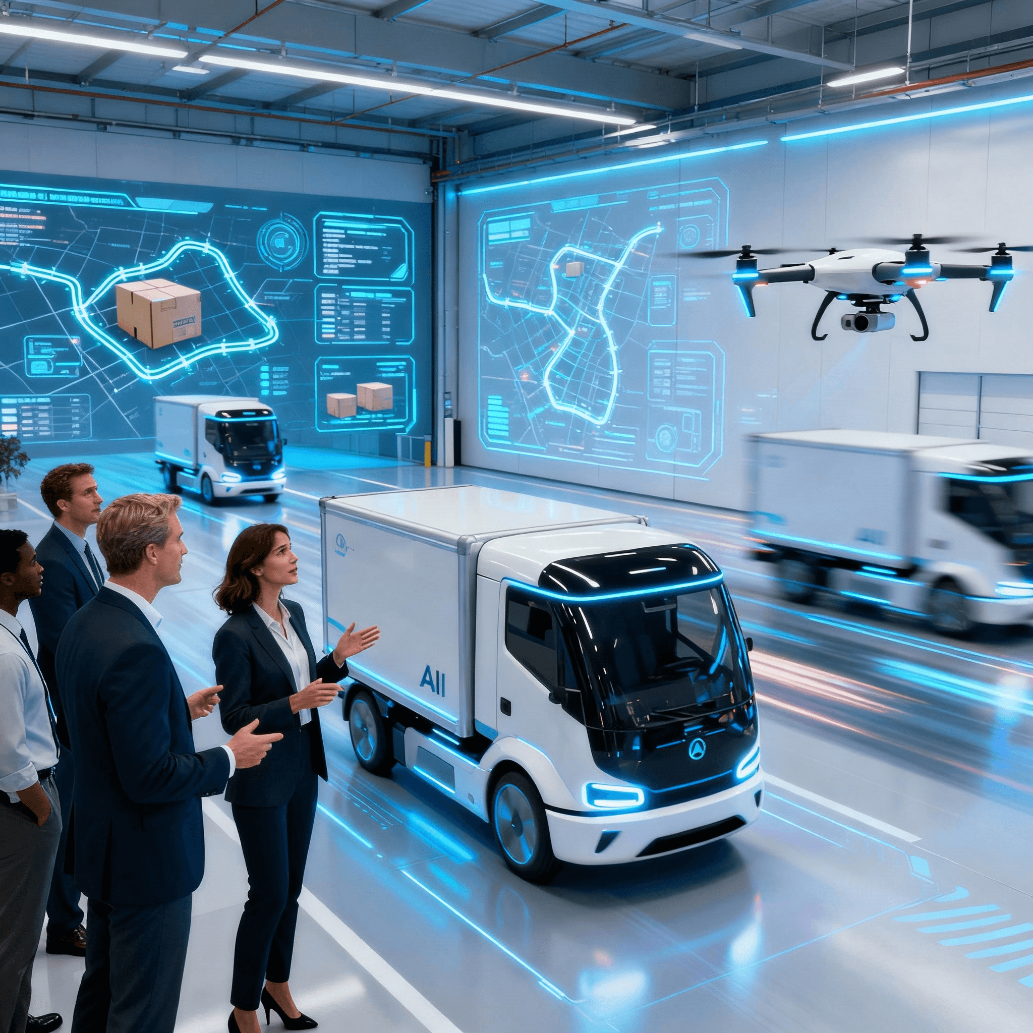 How Autonomous Trucks and Drones Will Transform the Future of Delivery