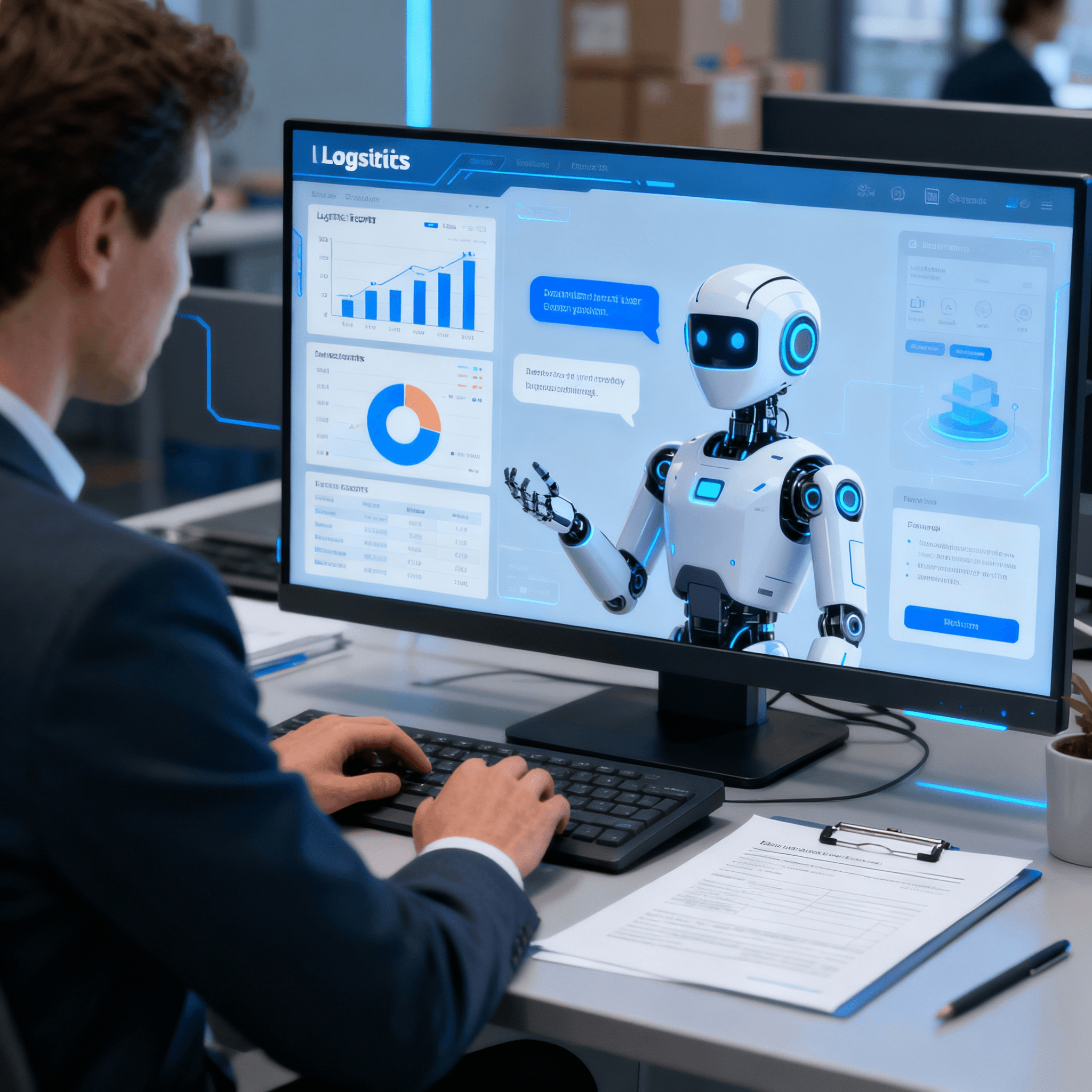 Can Generative AI Create Logistics Reports and Handle Customer Service?