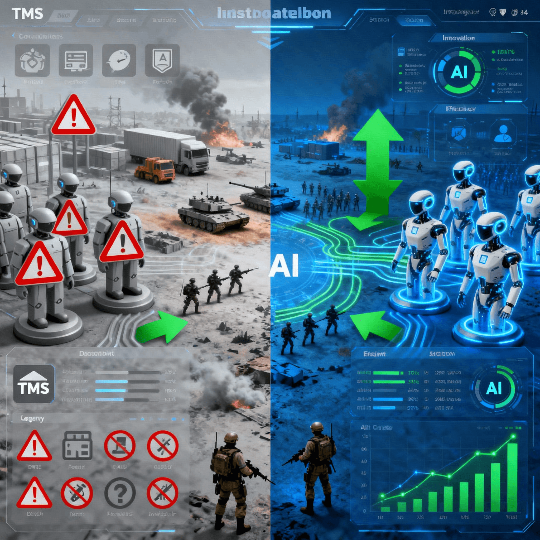 AI Agents vs Legacy TMS: Performance Comparison in Logistics 2025