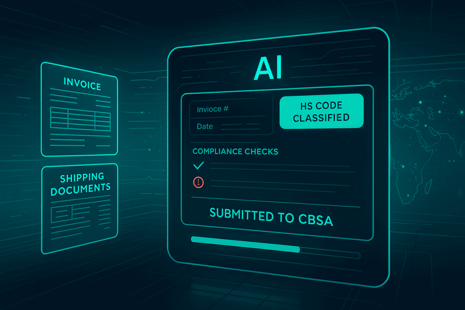 From OCR to AI Autonomy in Customs Declarations