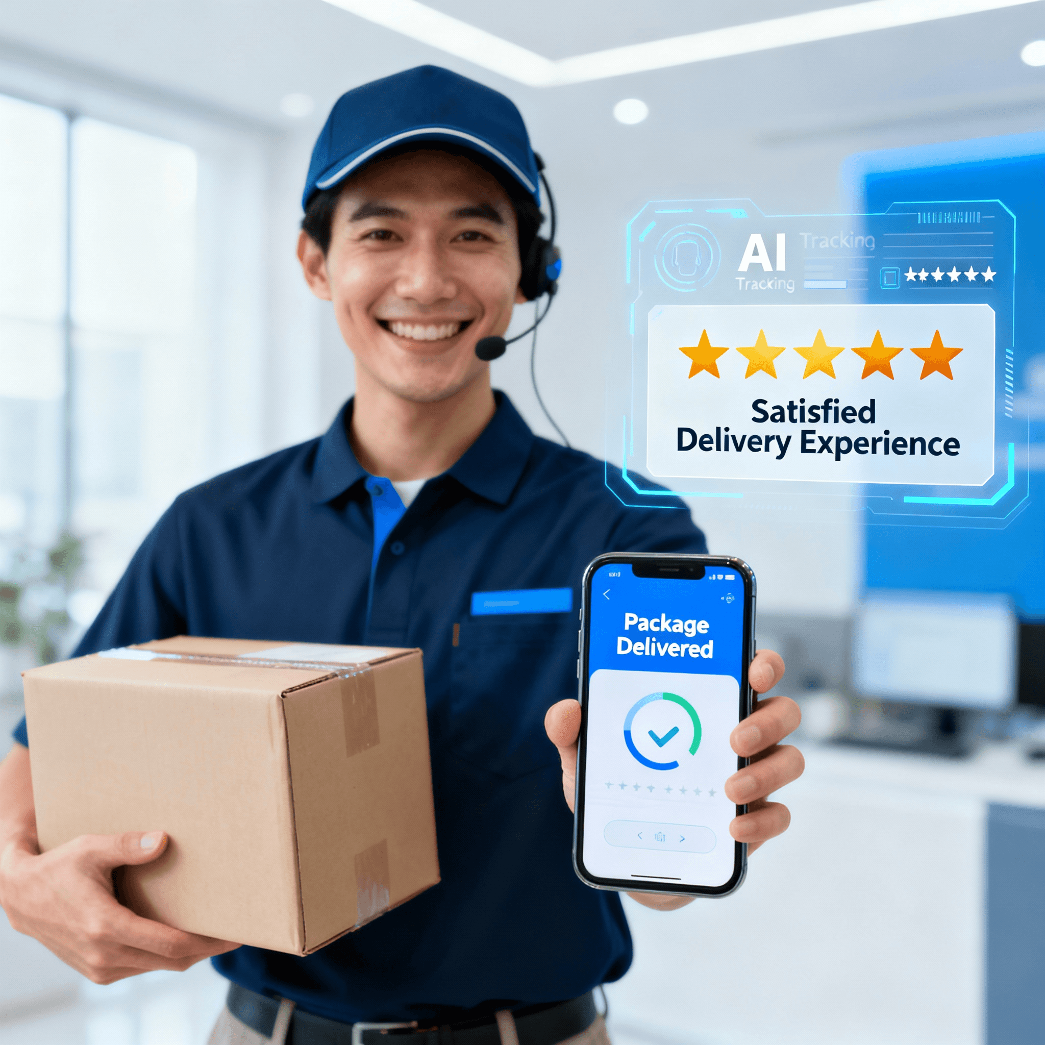 How Does the Use of AI Impact Customer Satisfaction and Delivery Experience?