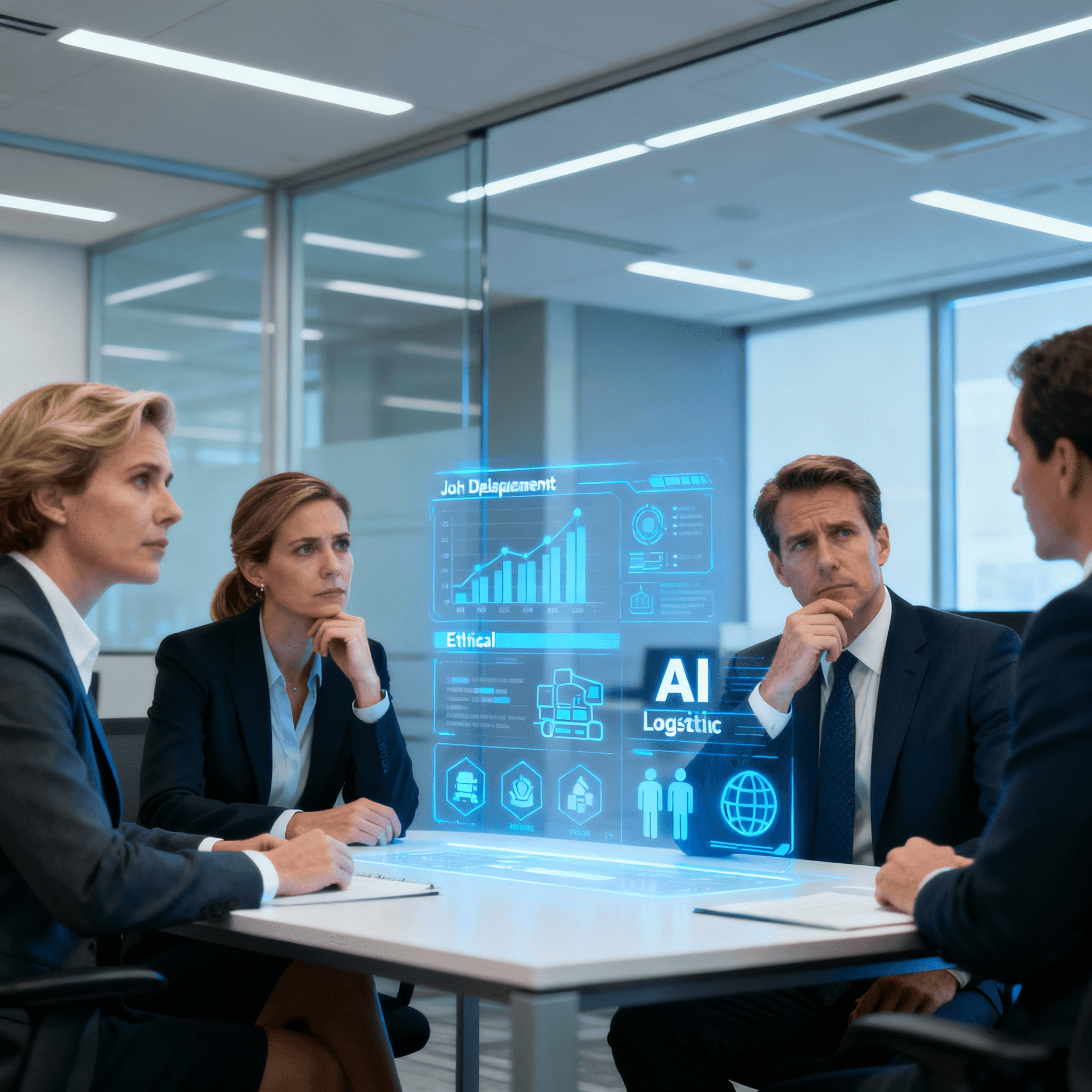 Ethical Considerations of AI in Logistics: Addressing Job Displacement