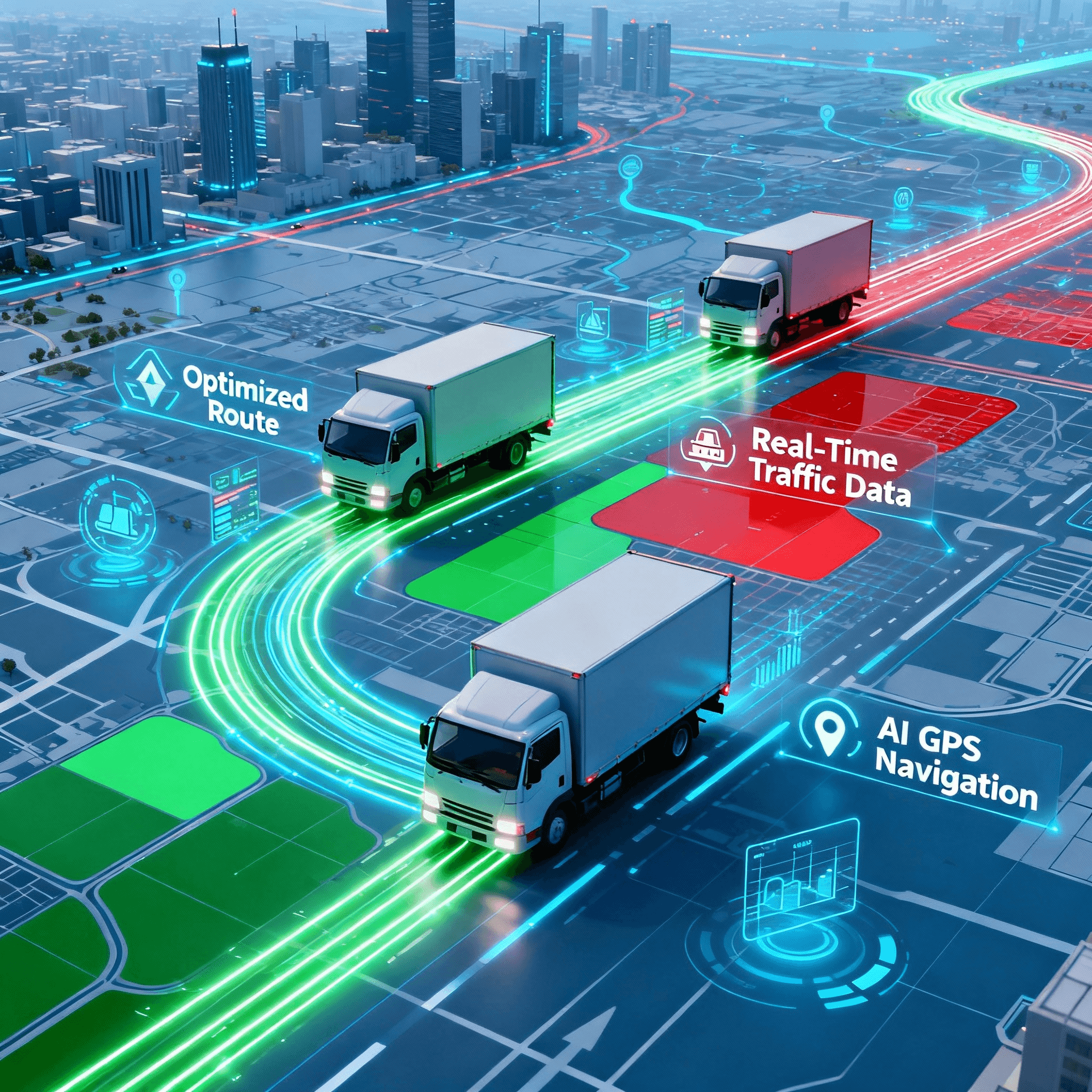 Real-World Examples of AI Route Optimization in Logistics?