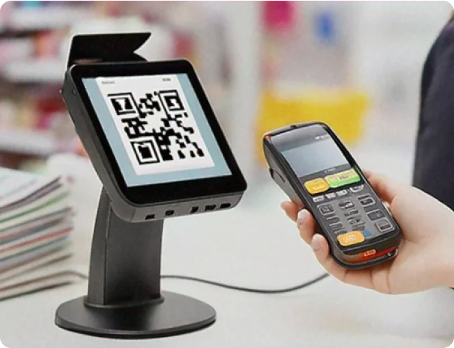 AI store POS QR agent